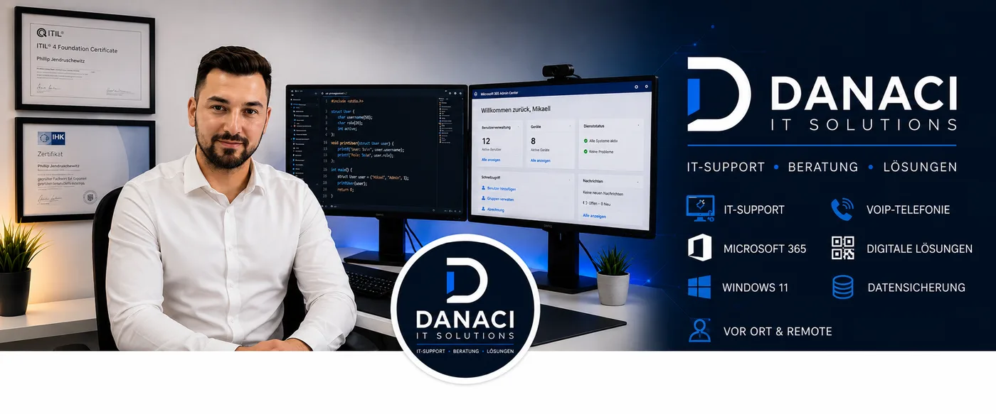 Mikail Danaci – Danaci IT Solutions Mikail Danaci – Danaci IT Solutions Gründer und IT-Berater im Ruhrgebiet